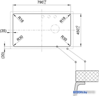 Кухонная мойка Blanco Zenar 45 S 523790 (правая, жасмин) - фото2
