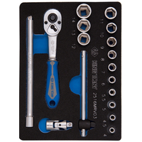 Универсальный набор инструментов King Tony 2516MRV03 (17 предметов) - фото