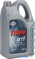 Моторное масло Fuchs Titan GT1 Pro FLEX 34 5W-30 5л - фото