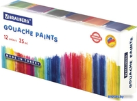 Гуашь BRAUBERG Premium 191700 (12 цв) - фото