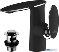 Смеситель Rossinka Silvermix RS30-11B (черный/хром) - фото
