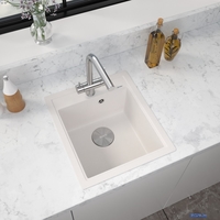 Кухонная мойка ZorG Rock 46 Premium alba - фото