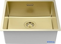 Кухонная мойка Paulmark Lassan 49 UNI LA49-LG (золото/светлое золото) - фото2