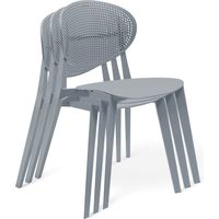 Стул Sheffilton SHT-S111-P СТ-327 (серый/серый) - фото2