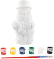 Набор для рукоделия Bondibon Новогодние украшения Снеговик ВВ1700 - фото2