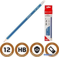 Набор простых карандашей BRAUBERG Ztx 180672 (12 шт.) - фото