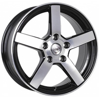 Литые диски NZ R-02 17x7" 5x114.3мм DIA 60.1мм ET 45мм BKF - фото, картинка Литые диски NZ R-02 17x7" 5x114.3мм DIA 60.1мм ET 45мм BKF - фото