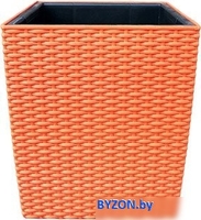 Вазон Forgarden BF00013 (оранжевый) - фото, картинка Вазон Forgarden BF00013 (оранжевый) - фото