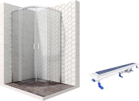 Душевой уголок Ambassador Set 11011102-ST4 - фото
