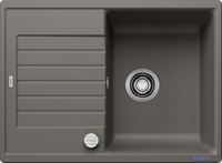 Кухонная мойка Blanco Zia 45 S Compact 527379 (вулканический серый, клапан-автомат) - фото, картинка Кухонная мойка Blanco Zia 45 S Compact 527379 (вулканический серый, клапан-автомат) - фото