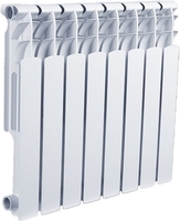 Алюминиевый радиатор SAS S500F2 (10 секций) - фото