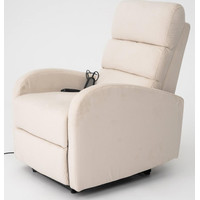 Массажное кресло Calviano 2165 (бежевый велюр) - фото2