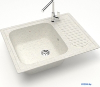 Кухонная мойка MARRBAXX Карельский камень 15/Q7 F015Q007 (хлопок) - фото2