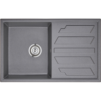 Кухонная мойка Granula 8002 (графит) - фото