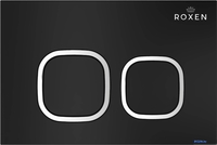 Унитаз подвесной Roxen Vine Tornado в комплекте с инсталляцией StounFix Dual Fresh 6 в 1 979015 (кнопка: черный матовый) - фото2