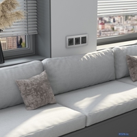 Рамка Werkel AluMax W0033506 (алюминий) - фото2