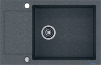 Кухонная мойка Kernau KGS H 6078 1B1D Graphite - фото