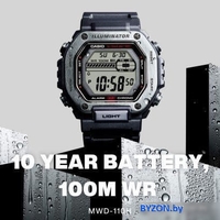 Наручные часы Casio Collection MWD-110H-1A - фото2, картинка2 Наручные часы Casio Collection MWD-110H-1A - фото2