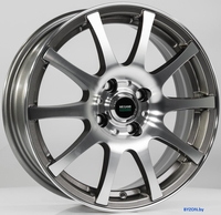 Литые диски Megami MGM-2 15x6" 4x100мм DIA 60.1мм ET 50мм GMF - фото