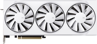 Видеокарта XFX Swift AMD Radeon RX 9070 OC White Triple Fan Gaming Edition RX-97SWFB3W9 - фото