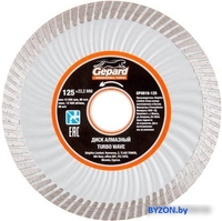 Отрезной диск алмазный Gepard GP0818-125 - фото, картинка Отрезной диск алмазный Gepard GP0818-125 - фото