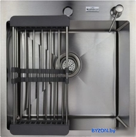 Кухонная мойка MARRBAXX C5050-R (стальной/нержавеющая сталь) - фото2