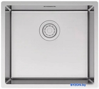 Кухонная мойка Paulmark Lassan 49 UNI LA49-BS (стальной/брашированная сталь) - фото