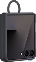 Чехол для телефона Samsung Ring Case для Samsung Galaxy Z Flip7 (черный) - фото2