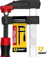 Струбцина Graff 50х150мм PYF002 2406001 - фото2, картинка2 Струбцина Graff 50х150мм PYF002 2406001 - фото2