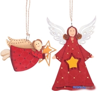 Елочная игрушка Darvish Ангел DV-C-294 (2шт) - фото
