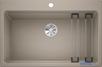 Кухонная мойка Blanco Etagon 8 (серый беж) 525194 - фото, картинка Кухонная мойка Blanco Etagon 8 (серый беж) 525194 - фото