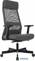 Офисное кресло Бюрократ T-995 (серый TW-01, сетка/ткань) - фото
