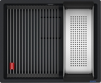 Кухонная мойка Franke Kanon KNG 110-52 125.0721.150 (черный матовый) - фото