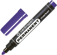 Маркер перманентный Centropen 2.5 мм 8566 0105 (фиолетовый) - фото