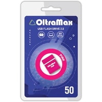 USB Flash Oltramax 50 32GB (розовый) - фото