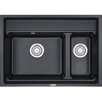 Кухонная мойка Granula KS-7302 (шварц) - фото
