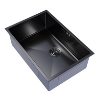 Кухонная мойка Mixline 548573 (черный графит, 3 мм) - фото2