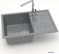 Кухонная мойка MARRBAXX 161/Q8 F161Q008 (темно-серый) - фото2