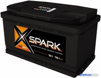 Автомобильный аккумулятор Spark 620A (EN) L+ SPA75-3-L (75 А·ч) - фото