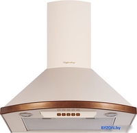 Кухонная вытяжка KUPPERSBERG Bona 60 C Bronze - фото