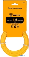 Леска для триммера Deko L-TL16 084-2026 - фото