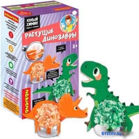 Набор для опытов Bondibon Японские опыты. Науки с Буки. Растущие динозавры ВВ5325 - фото