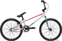 Велосипед Stark Madness BMX Race 2024 (серый/красный) - фото2, картинка2 Велосипед Stark Madness BMX Race 2024 (серый/красный) - фото2