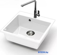 Кухонная мойка MARRBAXX Карельский камень 44/G31 F044G031 (белый) - фото