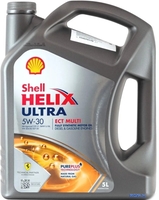 Моторное масло Shell Helix Ultra ECT Multi 5W-30 5л - фото
