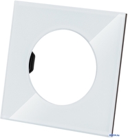 Рамка TDM Байкал SQ1819-0002 (хрустально-белый) - фото