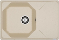 Кухонная мойка GranFest GF-U-740L (кашемир) - фото