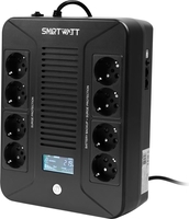 Источник бесперебойного питания SmartWatt UPS Safe Pro LCD 800 - фото2