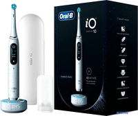 Электрическая зубная щетка Oral-B iO 10 Series 10 (белый) - фото