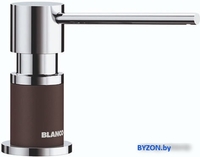 Дозатор для жидкого мыла Blanco Lato (хром/кофе) - фото